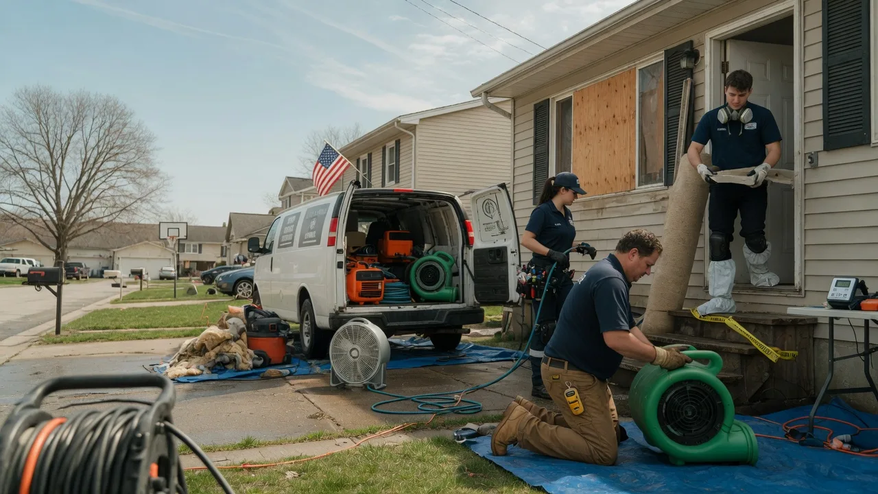 Water Damage Restoration in Gray, PA near me